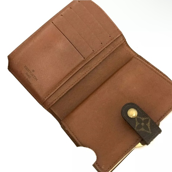 Louis‎ Vuitton Monogram Porte Monnaie Billets Viennois Bifold Wallet/6AA0450 - Picture 6 of 8